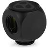 Thermal Grizzly DeltaMate Raccordo Fitting T Nero G1/4