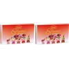 Buratti Confetti Tenerezze Sfume Rosso - 1 kg (Confezione da 2)