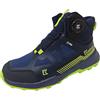 Kastinger Gsk-norderner Mid Xt Ktx, Stivali da Escursionismo, Dk Navy Lime, 34 EU