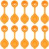 QUARKZMAN 10Pcs Tappi Di Sfiato Per Taniche Di Carburante 8 X 60mm Tappi Per Collare Di Sfiato In Plastica Per Taniche Di Carburante Metalliche Stile Vintage Per Taniche Di Gas Colore Giallo