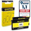 PATONA 2x Batteria Ricambio per Nokia BL-5C BL-5CA BL-5CB BL-6C Batterie Compatibile con Nokia 7600 6820 6680 6555 3100