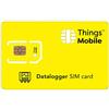 Things Mobile SIM Card per DATALOGGER GSM/GPRS (UMIDITÁ, TEMPERATURA, PRESSIONE, ECC) - Things Mobile - copertura globale, rete multi-operatore GSM/2G/3G/4G, senza costi fissi. 10€ di credito incluso
