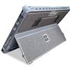 SSS·GRGB Custodia per Microsoft Surface Pro 7+/7/6/5/4/Pro LTE da 12,3, con supporto per penna stilo e cinturino per mano, compatibile con tastiera di tipo