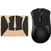 kwmobile Nastro Antiscivolo per Mouse da Gioco Compatibile con Razer DeathAdder V2 X Griptape - Facile da Applicare e Sottile - 0,5 mm - nero