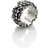 Giovanni Raspini / Floral / anello fascia Margherite / argento - 7791