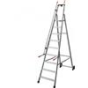 Facal Mayorà Tecnoscala QM-9, 9 gradini, 2.75 m - Scala da lavoro con ruote e maniglie - Altezza stimata operativa 3.85 m