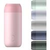 Chilly's Serie 2 Tazza da Caffè Termica - Tazza a Doppia Parete con Coperchio - Acciaio Inossidabile senza BPA - Blush Pink, 500ml