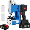 MXBAOHENG Cucitrice per sacchetti a velocità regolabile con 2 batterie 21 V Macchina per Cucire per Sacchetti di Borsa a batteria per Sacchi di Juta/Riso/Mangimi/Tela/Carta Kraft/Plastica intrecciato