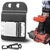 BITEFU 1 supporto per cintura degli attrezzi, in acciaio inox 304, clip da cintura per ganci, attrezzi, trapano a batteria, avvitatore a percussione, chiodatrice, metro a nastro, con clip anti-goccia