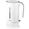 Cloer 4111 Bollitore Elettrico, 2200 W, indicatore grande del livello dell'acqua, protezione contro il surriscaldamento e il funzionamento a secco, 1,7 litri, bianco