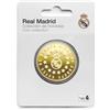MOCIWORLD - Real Madrid - Edizione Speciale con Stemma e iscrizione Re d'Europa- Oggetto da Collezione - Oro - Licenza Ufficiale