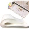 Lesimnky 100 fogli di carta per gabbie per uccelli, 28 x 50 cm, di grandi dimensioni, usa e getta, in tessuto non tessuto, pretagliati, assorbenti, accessori per animali domestici, uccelli, pappagalli