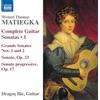 NAXOS Wenzel Thomas Matiegka: Complete Guitar Sonatas, Vol. 1: Grande Sonates Nos. 1 and 2; Sonate, Op. 23; Sonate progressive, Op. 17