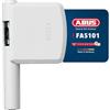 Abus Fas101 Serratura a Cerniera, Blocco di Sicurezza a Cerniera per Finestre, Livello di Sicurezza: 10, 24490, Bianco