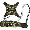 FOCCTS Trainer da Calcio, 3 Taglie Attrezzatura Banda Elastica Cintura per Palloni da Calcio,Kit per l'allenamento per Il Pallone Trainer da Calcio,Cintura da Allenamento per il Calcio
