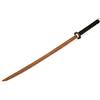 Playwell Arti Marziali in Legno Bokken con Corda Impugnatura - Rosso Quercia