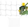 Relaxdays Rete per Piante Rampicanti, 2 Sostegni per Pomodori e Cetrioli Orto, Supporto 180x360 cm, Maglie 10cm, Verde