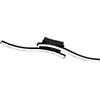 RL LIVE YOUR LIGHT Reality Leuchten R62472132 - Plafoniera a LED, in metallo nero opaco, con 2 LED, 5 W