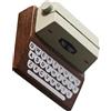 TOYANDONA Macchina da scrivere in miniatura Modello Retro Vintage Decorazione Della Casa delle Bambole Accessori Da Tavolo Ornamenti Per La Casa E Servizio Fotografico Puntelli