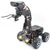 Adeept PiCar Pro V2 - Kit robotico (Raspberry Pi non incluso), Smart Car con braccio robotico 4-DOF per Pi 5/4/3, fotocamera HD 1080P, OpenCV, prevenzione ostacoli, tracciamento linea, ricarica USB-C