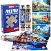 MISITU Confezione da 3 mini puzzle da 150 pezzi, per adulti, piccolo puzzle da faro