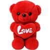 ENERGY GROUP Orsacchiotto orso peluche decorativo LOVE 32 cm con cuore -Regalo Romantico San Valentino, Anniversario, Regalo per la Mamma, Fidanzata o Donna,compleanno, festa pasqua ti amo