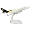 Bswath Model Plane 1:400 Scala Modello Aereo UPS 747 Modello Aereo Lega di Metallo Die-cast Aerei per Regalo e Collezione