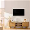 Atmosphera Mobile TV 2 Ante cm.160x40 h.50 colore Beige Legno Naturale