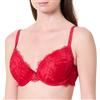 EMPORIO ARMANI Donna Eternal PIZZO Push UP Imbottitura Rimovibile ROSSO 38B, Rosso, 4B