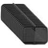 BIKICOCO - 3.8 x 2.5 cm Fibbie a Rullo per Borse, colletti e borsette, Nero - 20 Pezzi