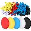 HO-SFSM 5 Colori Colorata Elastico per Cucito Piatte, 6 mm x 5 m Nastro Elastico per Cucito, Colorato Piatte Fascia Elastica Elastico per Cucito Fettuccia Elastico per Cucito per Vestitii, Pantaloni, Artigian