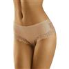 Wolbar Slip Femminile Elegante con Pizzo WB432, Nero,L