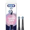 Oral-b Power Io Gentle Clean Black Testine Ricambio 2 Pezzi