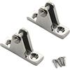 Zerniple Top Deck cerniera 316 in acciaio inox barca Hardware (confezione da 2)
