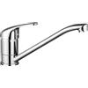 CECIPA Rubinetto Lavello Cucina Cromo, Miscelatore Cucina Monocomando 360° Girevole, Rubinetto Cucina con Regolazione Caldo/Freddo, Design Moderno, Risparmio Idrico
