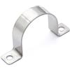 FamlTol 6Pcs Collari Per Tubi Acciaio Inossidabile 304 Morsetti Per Tubi 2 Fori Fascette Stringitubo Morsetto Per Tubi A Forma Di U Per Il Fissaggio Dei Tubi Ø 50 mm