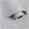VaryPaper Carta da parati Granito Lucido Carta Adesiva Effetto Terrazzo 40cmx200cm Adesivi Decorativi per Mobili Pellicola Top Cucina Lavabile Carta da Parati Soggiorno Bagno Armadio Davanzale