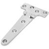 Tocekat Cerniera Tipo T, Cerniera a Forma di T in Acciaio Inox Addensata, Accessori la Casa Giardino Porte da giardino per Cancelli Capannoni Fienili 151x75x4.5mm
