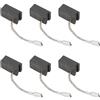 LT Easiyl 6 spazzole in carbonio da 6,5 x 8 x 13 mm applicabili alla maggior parte dei motori elettrici compatibili con Bosch GWS7-100