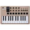 Arturia MINILAB 3 CHAMPAGNE Tastiera controller USB 25 tasti mini 8 Pad Rgb