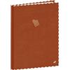 Quo Vadis - Quaderno per gli appunti - Festy - Marron - Pagine A righe - 15x21 cm - Carta Clairefontaine Bianca - Prodotto in Francia