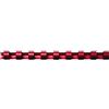 Fellowes 5348403 Set di 50 Dorsi Plastici, Rosso, 25 mm