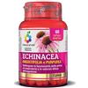 Optima Naturals Echinacea Angustifolia e Purpurea 60 Capsule 500 Mg