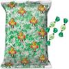 DIS 3D Caramelle Yuppi Menta Finazzi kg 1 - Caramelle Dure al gusto Menta - Busta 1000gr Made in Italy