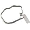 Cop-Copine Cop Copine Isafa Cintura Vita Donna M / L Grigio In Pelle Con Chiusura A Bottoni
