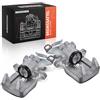 Frankberg 2x Pinza Freno Asse Posteriore Fusione di allum.i.n.io | Compatibile con Berlingo M/GFK/GJK/MF Xsara Picasso N68 Partner Comfino apace 5/G Replace# 4400P9