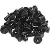 uxcell Sourcingmap, 20 rivetti in plastica con foro da 10 mm, clip di fissaggio per paraurti parafango