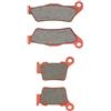 MEXITAL Pastiglie freno organico Anteriori + Posteriore per SX 85 SW BW 17"14" 19"16"/150 EXC Tpi 21-22 SX 125 (09-18) EXC 250 Inc TPi 2T/EXC-F 250 450 4T Six Days SXF350 (11-22) SX 150 250 (09-22)