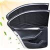 FINEVERNEK 2 Pezzi Tendine Parasole Auto Bambini, Tende Oscuranti Vetri Auto per Finestrini Laterali, Parasole Auto Bambini Block Raggi UV Anti-Zanzara, Universali Auto per Bambini e Animali Domestici