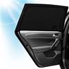 CaiTang 2 Pezzi Tendine Parasole Auto Bambini, Tende Oscuranti Vetri Auto per Finestrini Laterali, Parasole Auto Bambini Block Raggi UV Anti-Zanzara, Universali Tendina Parasole Auto Finestrini